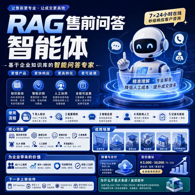 RAG 售前问答智能体
