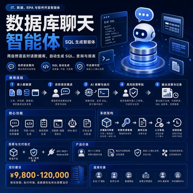 数据库聊天智能体