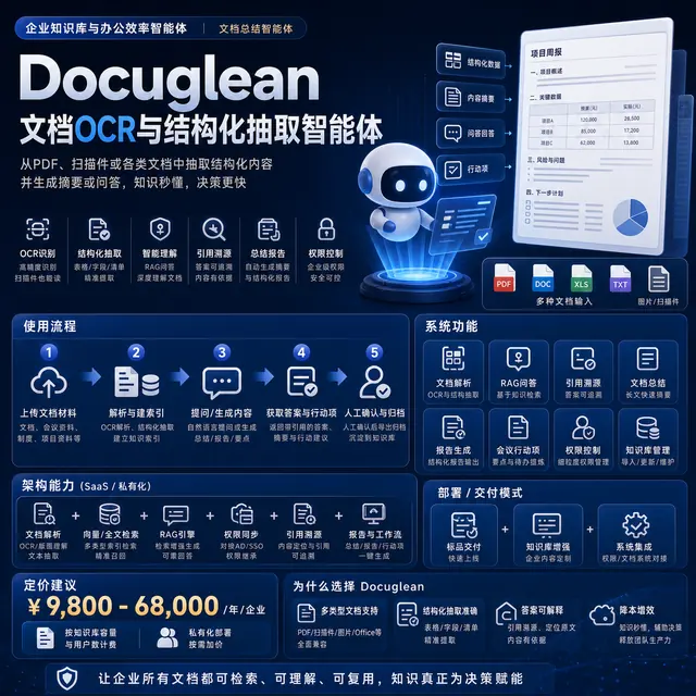 PDF / Word / Excel 文档结构化智能体